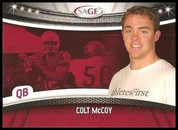 2010 SAGE 31 Colt McCoy